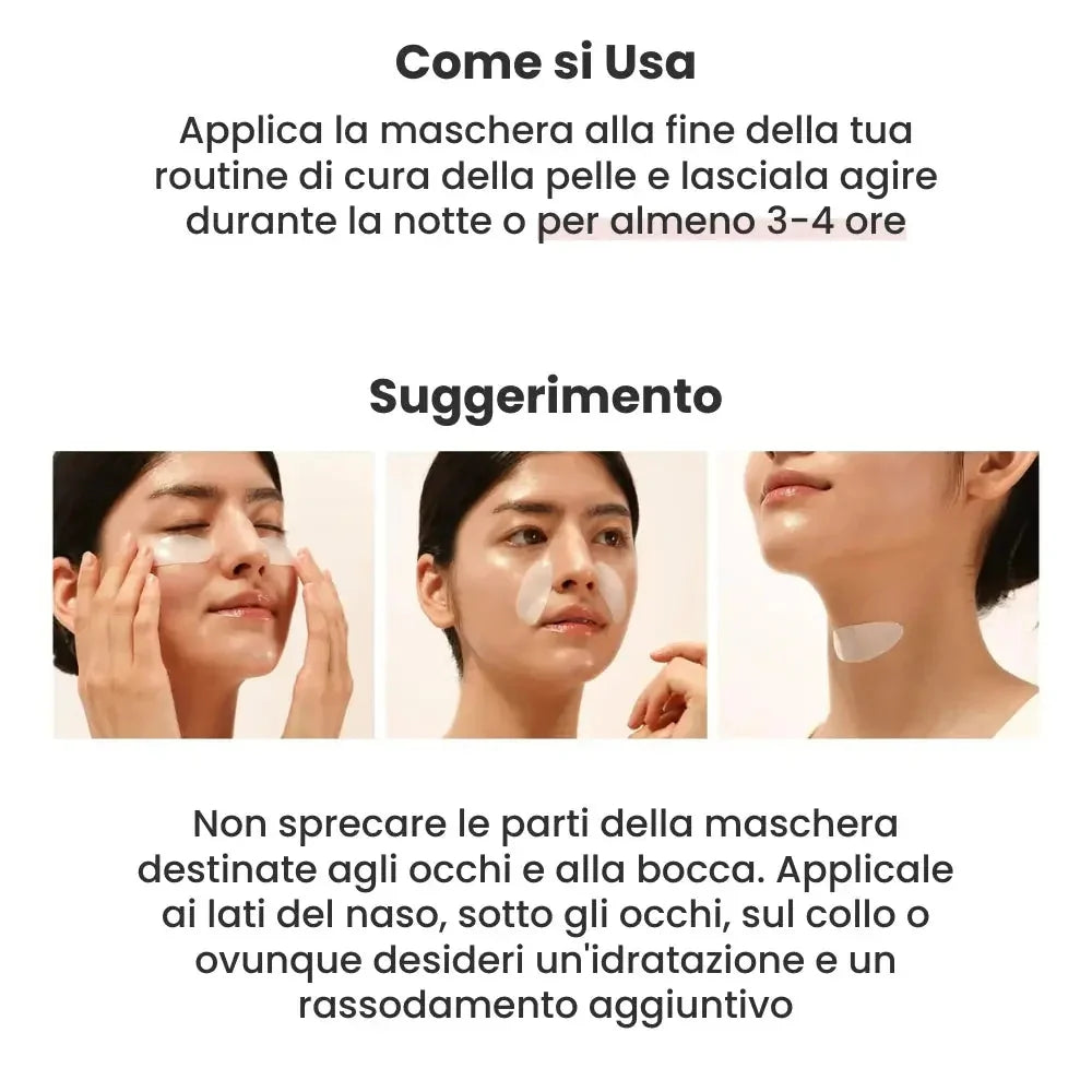 Maschera Viso al Collagene